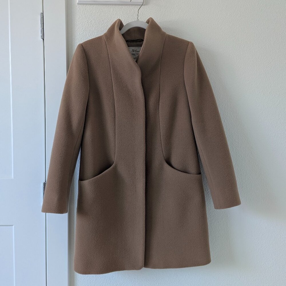 NWOT THE COCOON COAT NEW CLASSIC CAMEL